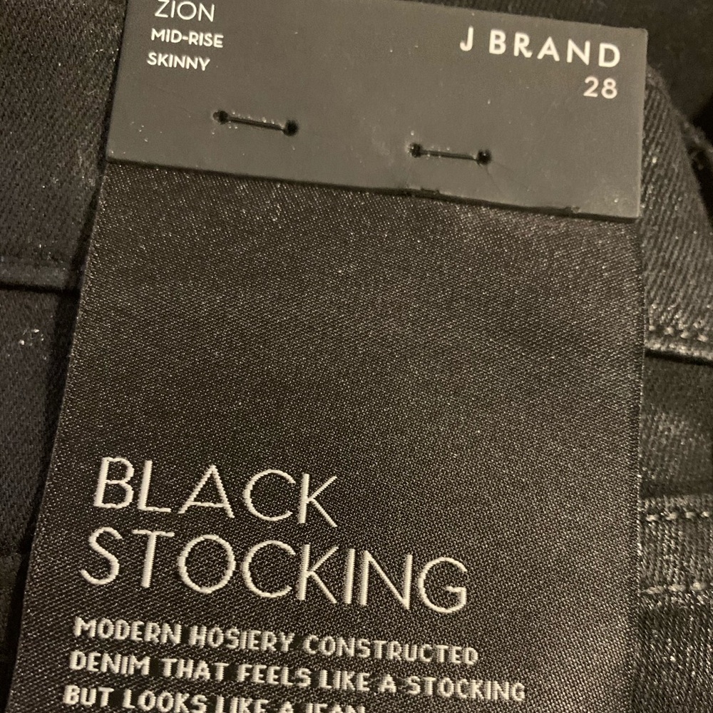 J Brand Zion Mid-Rise Skinny In Fearless Jean - Picture 5 of 6